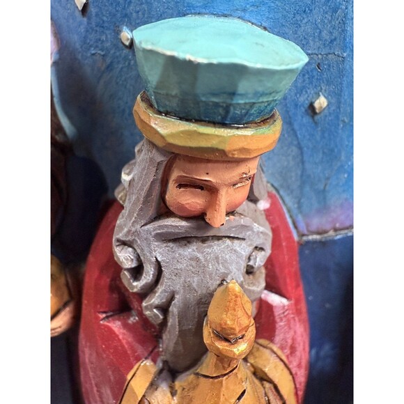 Jim Shore 2014 "The Nativity Story" Storybook Bethlehem Christmas NIB RETIRED - Picture 13 of 17